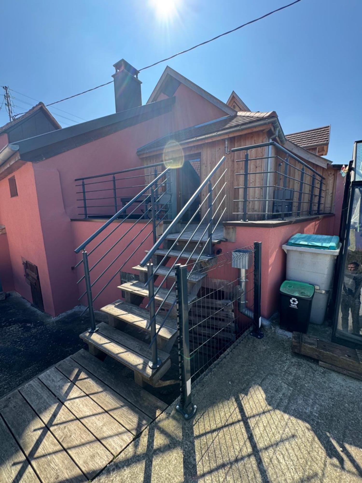 Ferienwohnung Le Cocon Du «Katzelberg» A 10Mn De Colmar Katzenthal Exterior foto