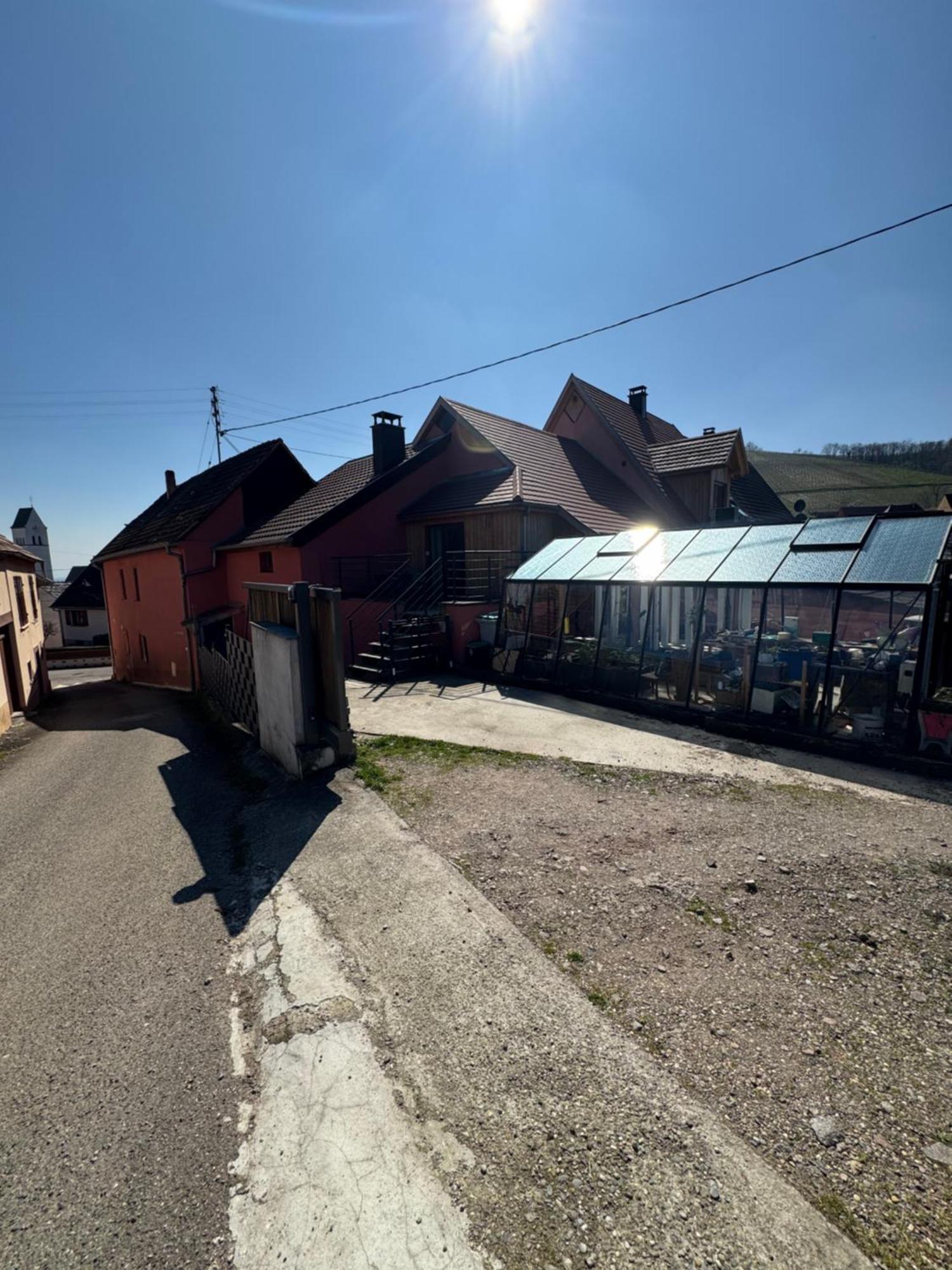 Ferienwohnung Le Cocon Du «Katzelberg» A 10Mn De Colmar Katzenthal Exterior foto